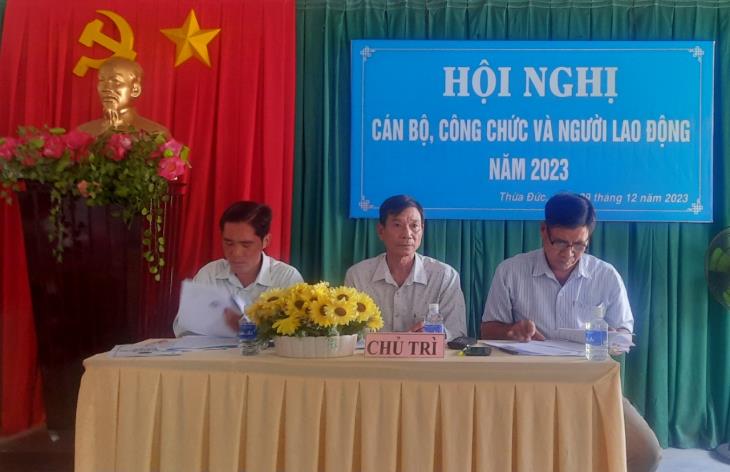 Hội nghị cán bộ, công chức và người lao động năm 2023